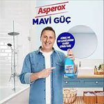 اسپری پاک کننده سطوح آسپروکس مدل MAVI GUC حجم ۱ لیتر مجموعه ۲ عددی