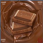 شکلات تخته ای میلکا با طعم تمشک ۱۰۰ گرم