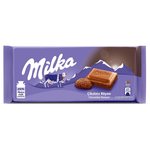 شکلات تخته ای میلکا ۱۰۰ گرم با مغز موس شکلاتی