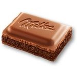 شکلات تخته ای میلکا ۱۰۰ گرم با مغز موس شکلاتی