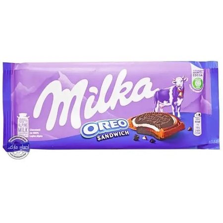 شکلات میلکا اورئو ۱۰۰ گرم ساندویچ بیسکوییت